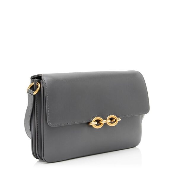 Saint Laurent Smooth Calfskin Le Maillon Shoulder Bag - Picture 2 of 11